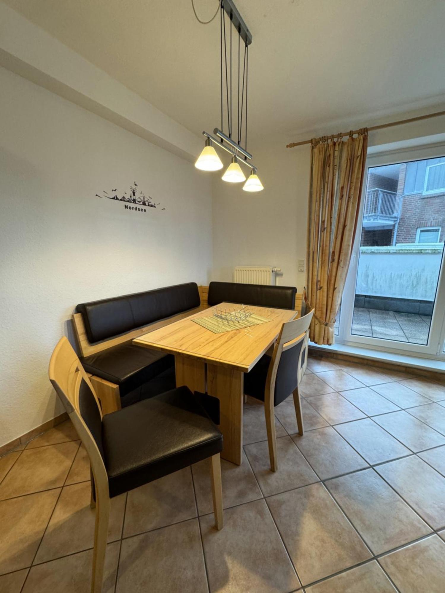 Ferienwohnung Roter Sand Esens Esterno foto